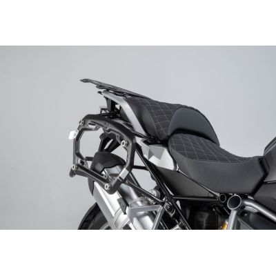 3x ALU kufry SW-Motech Trax Adventure + tašky + nosiče pro R1250GS, R1200GS LC 2013-2018, černé