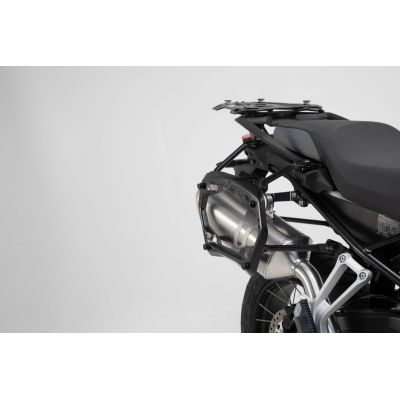 ALU boční kufry SW-Motech Trax Adventure + nosiče pro F850GS, F750GS, černé