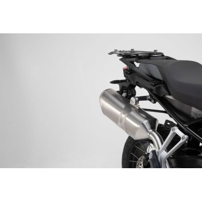 ALU boční kufry SW-Motech Trax Adventure + nosiče pro F850GS, F750GS, černé