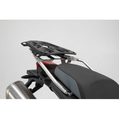 ALU topcase SW-Motech Trax Adventure 38l + plotna pro F850GS, F750GS, stříbrný