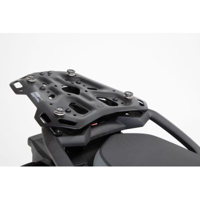 ALU topcase SW-Motech Trax Adventure 38l + plotna pro F850GS, F750GS, stříbrný