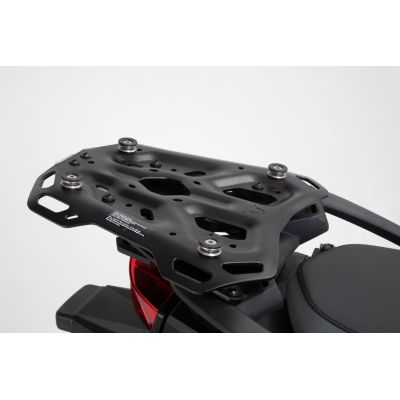ALU topcase SW-Motech Trax Adventure 38l + plotna pro F850GS, F750GS, stříbrný