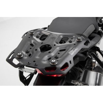 ALU topcase SW-Motech Trax Adventure 38l + plotna pro F850GS, F750GS, stříbrný