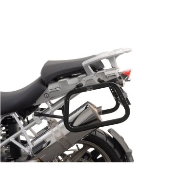 ALU boční kufry SW-Motech Trax Adventure + nosiče pro R1200GS/A 2004-2012, černé