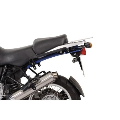 ALU boční kufry SW-Motech Trax Adventure + nosiče pro R1150GS/A, R1100GS, stříbrné