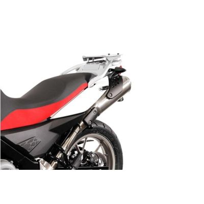 ALU velké boční kufry SW-Motech Trax Adventure + nosiče pro F650GS/Dakar, G650GS, stříbrné