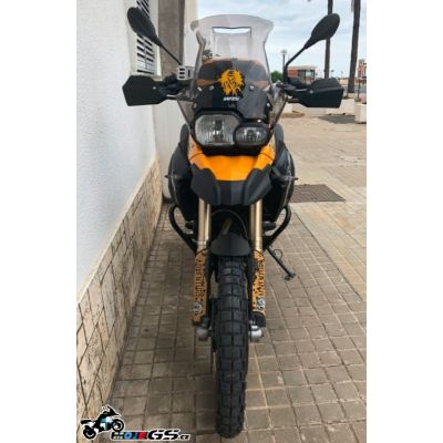 Plexi WRS 41cm s průduchem pro BMW F700GS, lehce kouřové